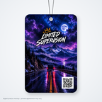 After Hours Black Label air freshener digital mockup. Printed appearance may vary.