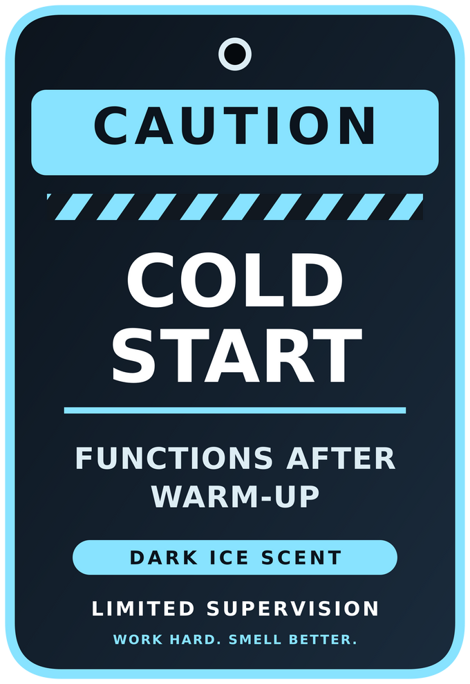 Cold Start — Funny Car Air Freshener
